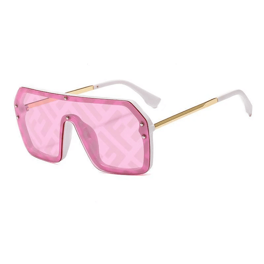 FDI - Fashion Watermark Conjoined Lens Sunglasses