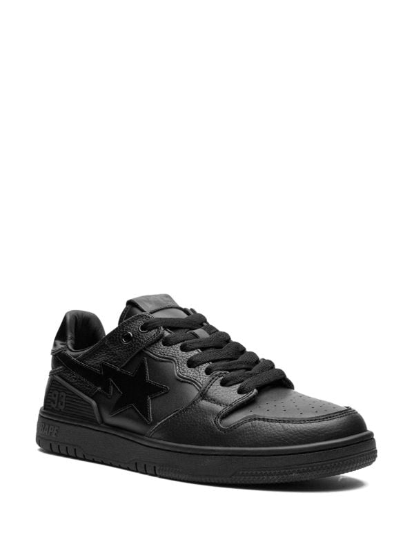 A BATHING APE. Sk8 Sta #3 M1 "Black" sneakers