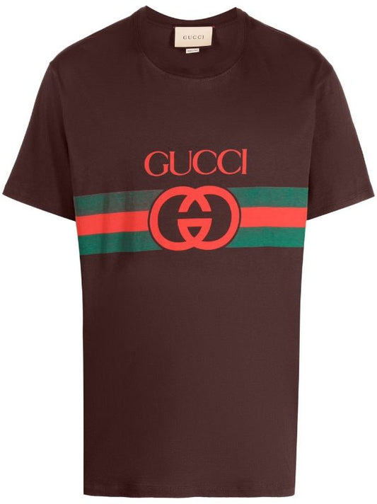 Gucci logo-print cotton T-shirt