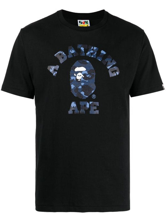 A BATHING APE® Bape Color Camo College T-shirt