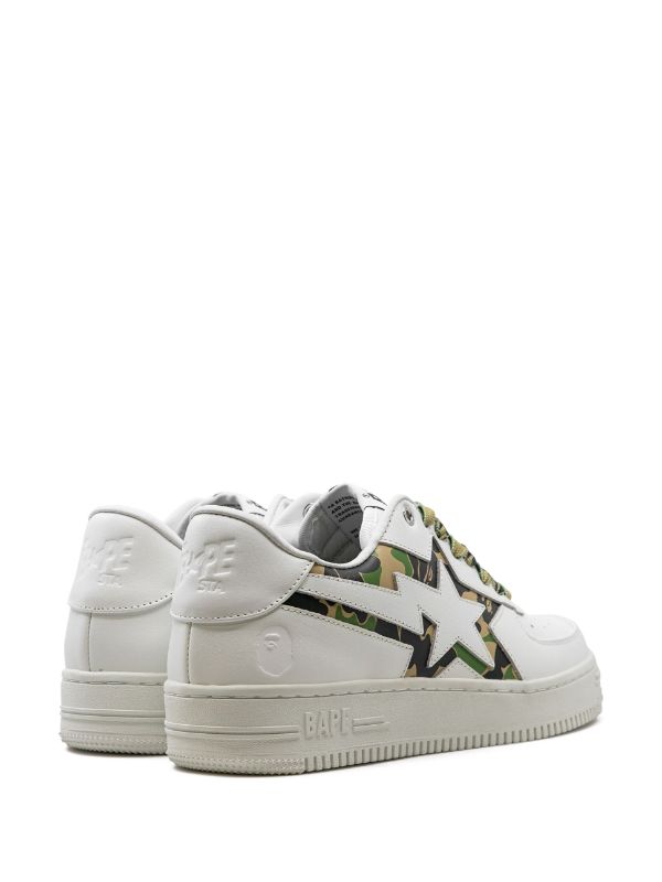 A BATHING APE® Icon Abc Camo "Green" sneakers