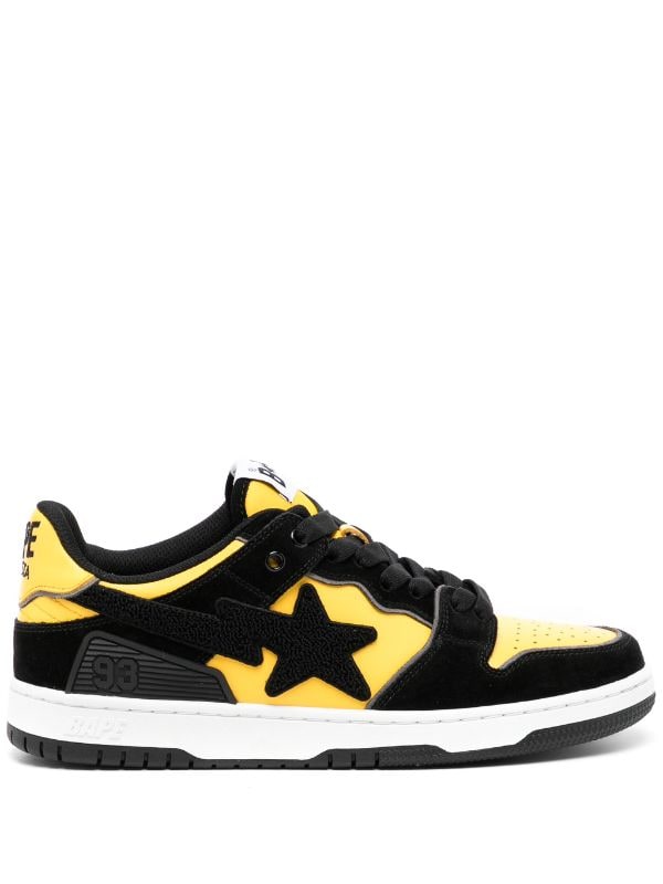 A BATHING APE Sk8 Sta panelled sneakers