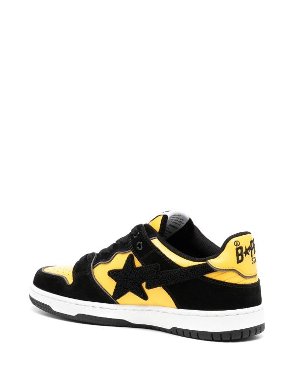 A BATHING APE Sk8 Sta panelled sneakers