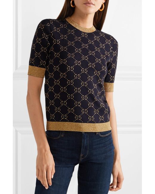 GUCCI - WOMEN'S COTTON GG SWEATER