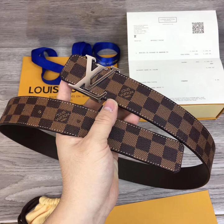 LOUIS VUITTON - CANVAS BELT