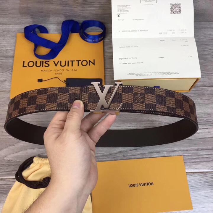 LOUIS VUITTON - CANVAS BELT